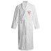 Mr & Mrs heart embroidered robe gown